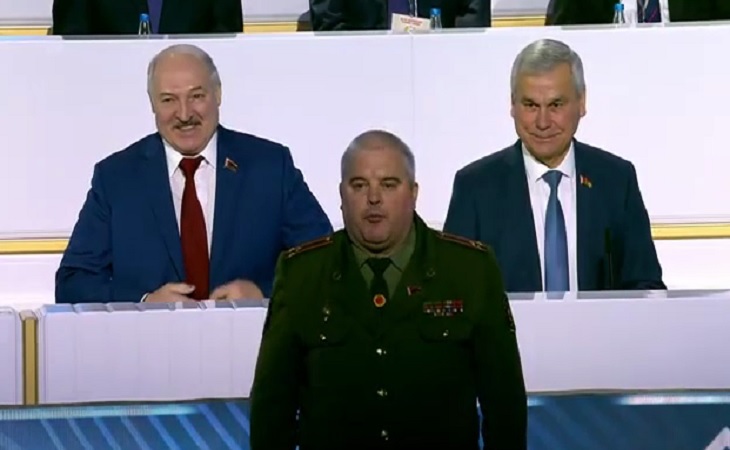 Lukashenko Colonel