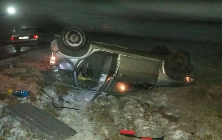 Под Минском женщина-водитель на Opel вылетела в кювет: пострадал 6-летний ребенок