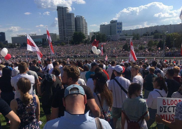 В МВД рассказали, сколько человек задержали на акциях протеста 25 августа 