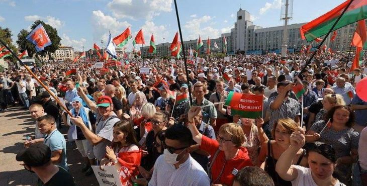 В каких городах сегодня пройдут митинги за Лукашенко 