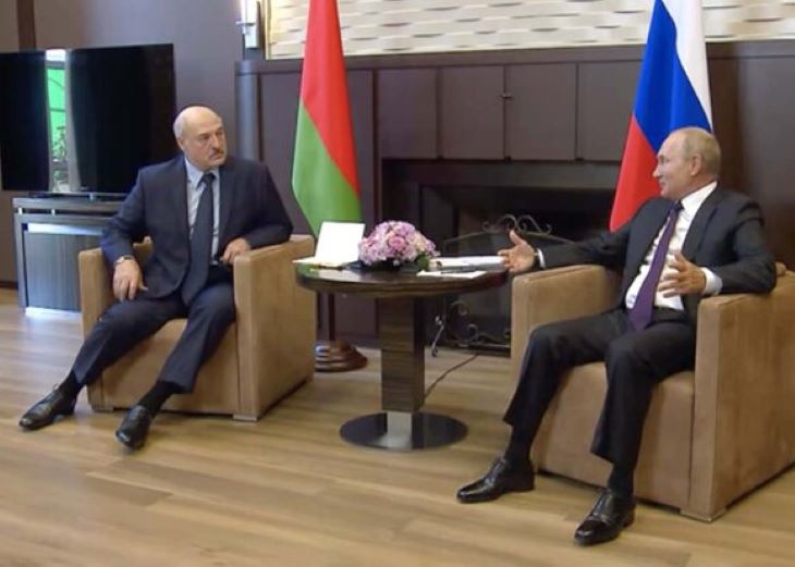 Путин и Лукашенко договорились возобновить транспортное сообщение между странами