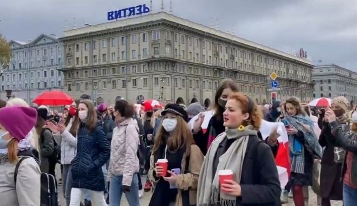 В Минске завершился объединенный марш протеста: чем все закончилось