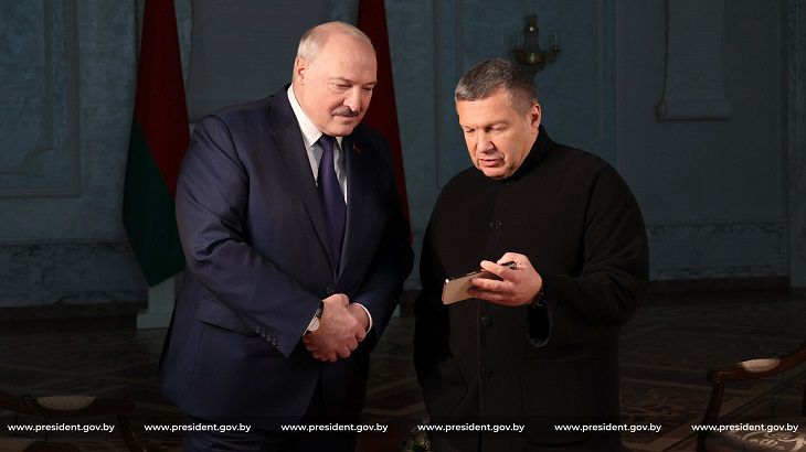 Лукашенко и Соловьев закончили встречу. Беседовали 2 часа 20 минут