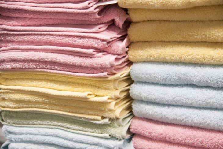 Как смягчить махровые полотенца