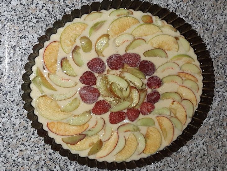 Рецепт выходного дня: заливной яблочный пирог