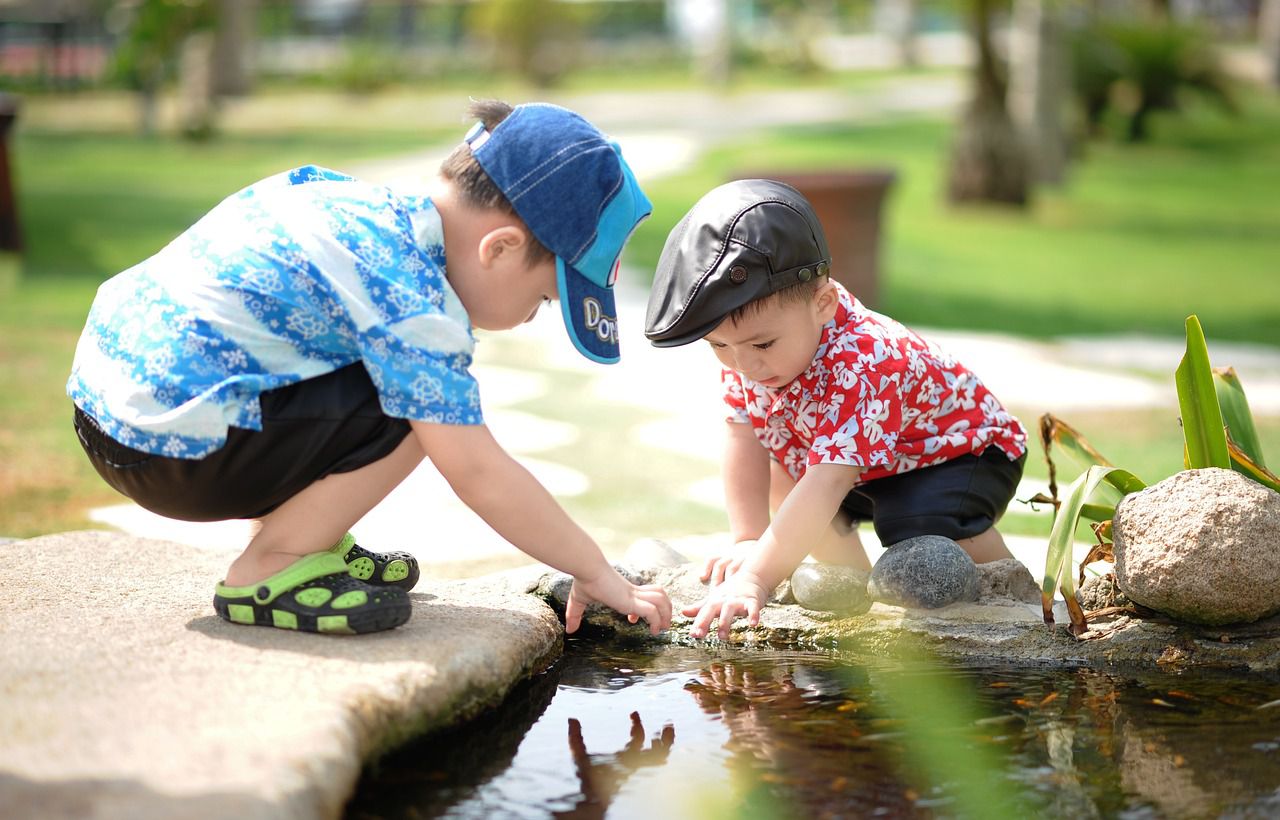 children playing