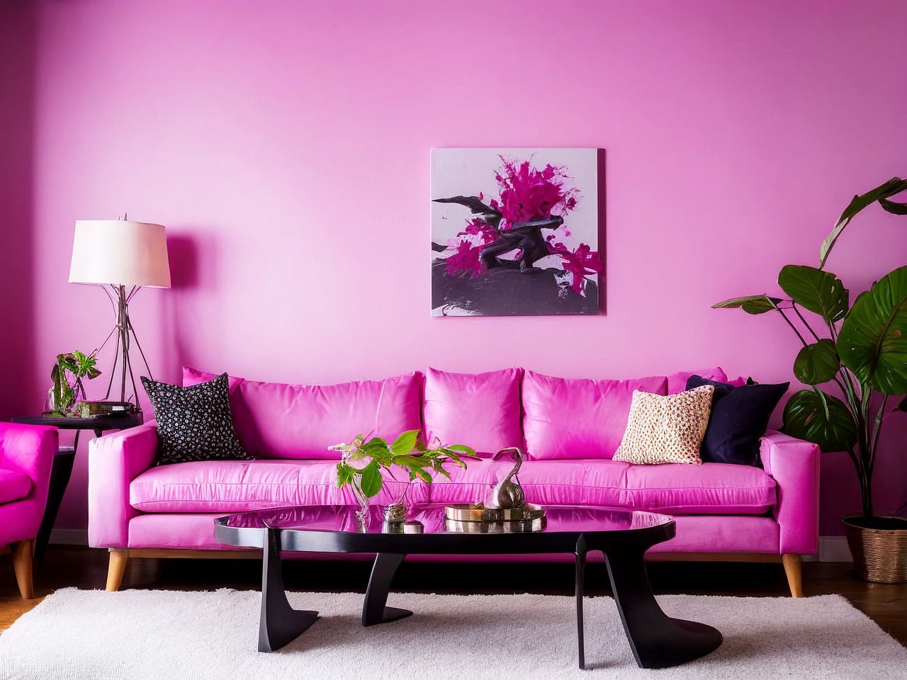 interior pink