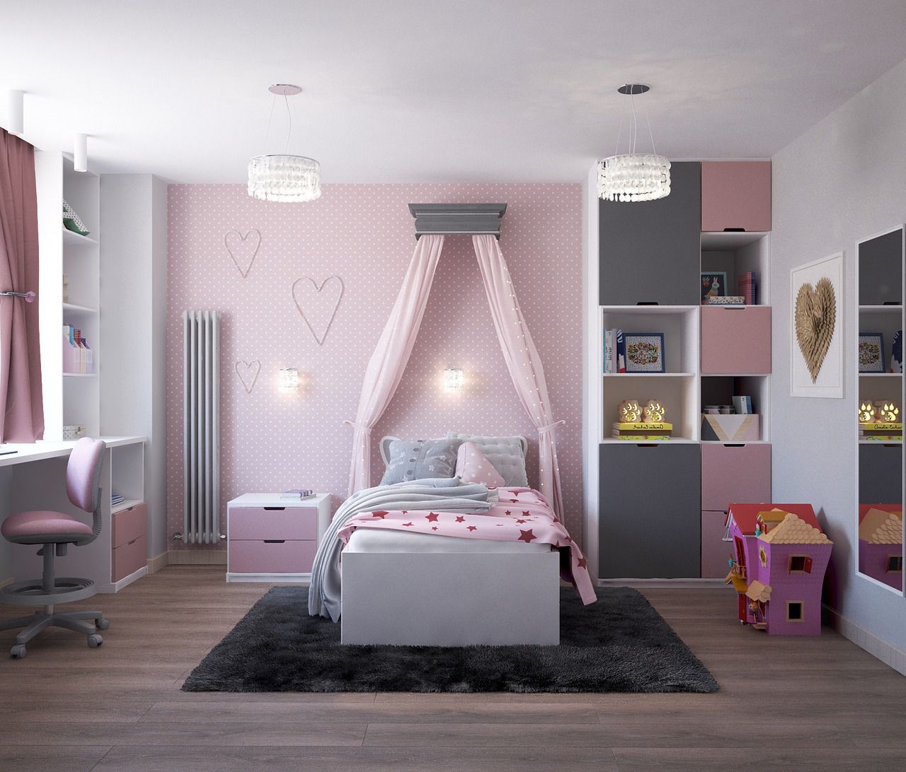 bedroom for children