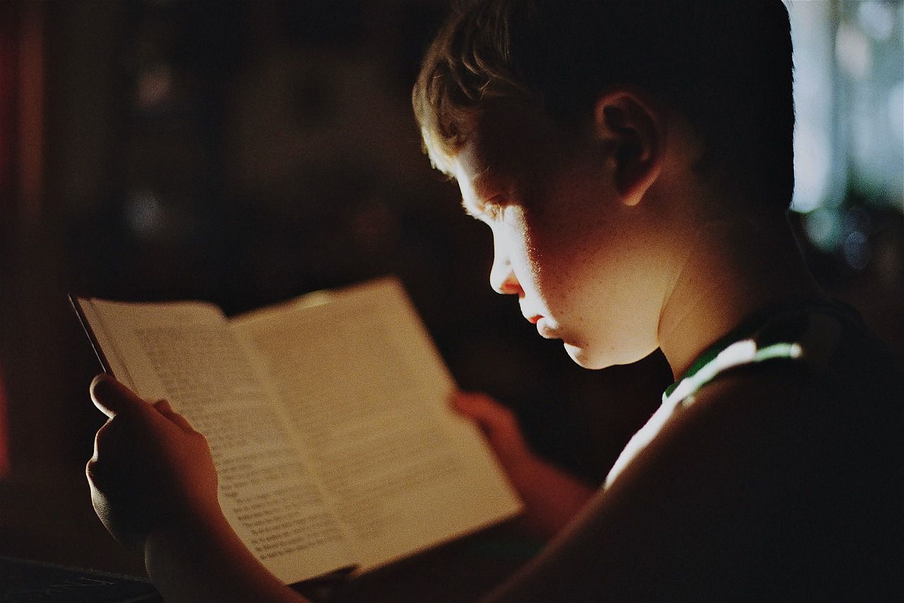 boy reading