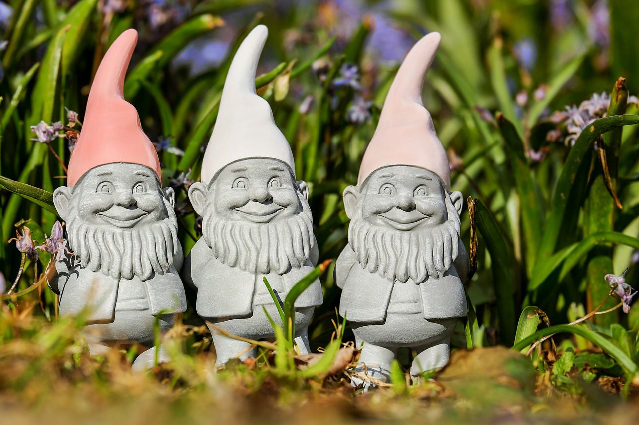 garden gnomes