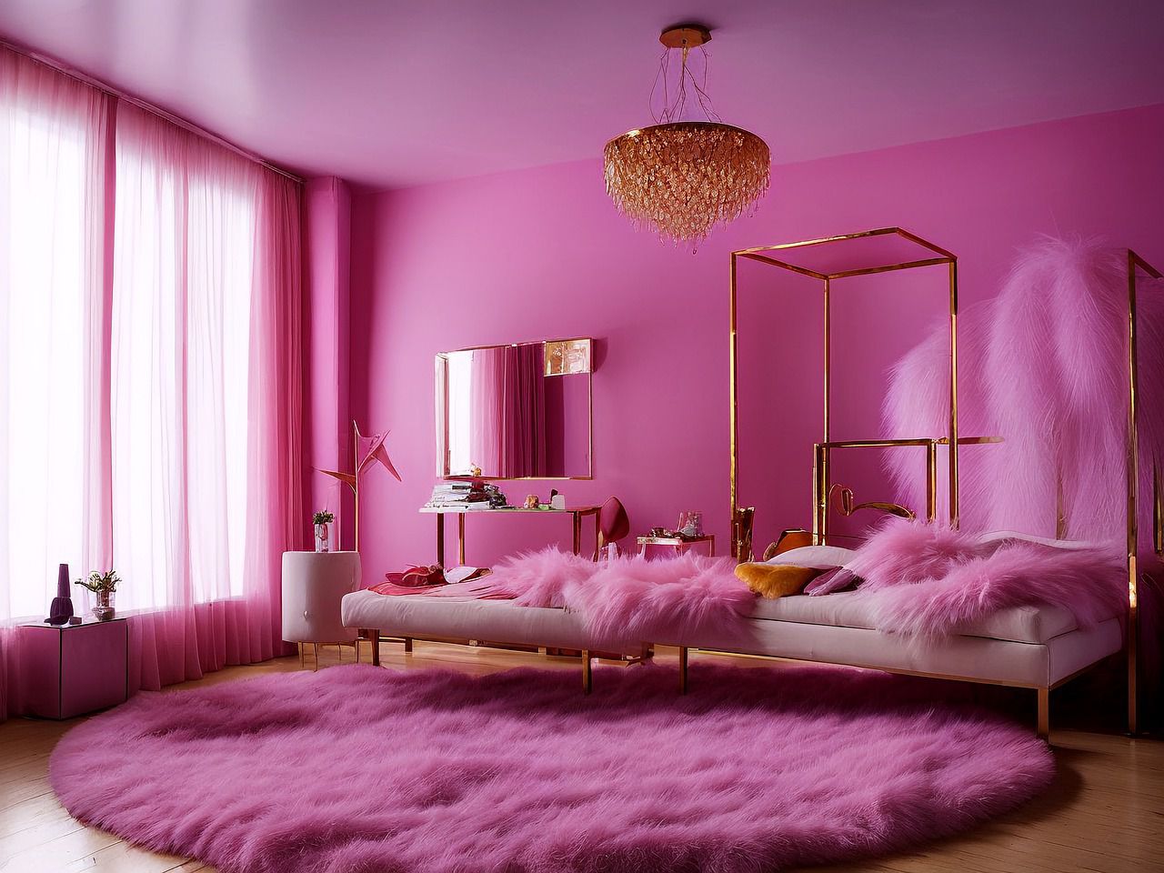 pink room