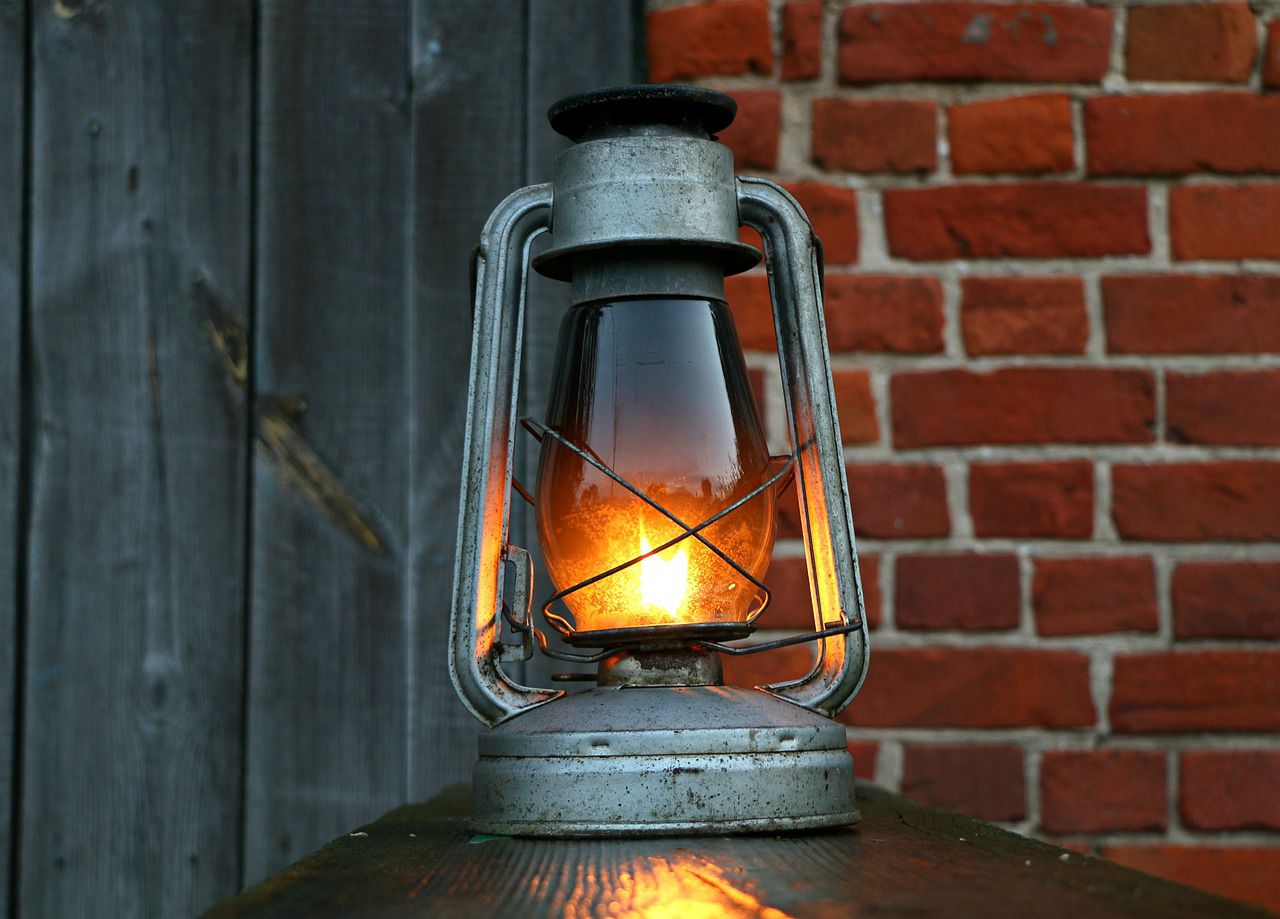 old lamp