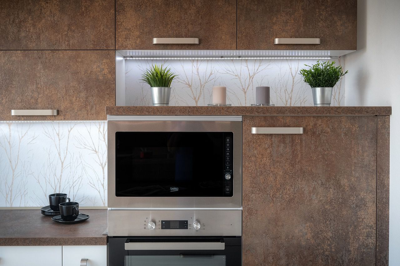 balanced kitchen interior