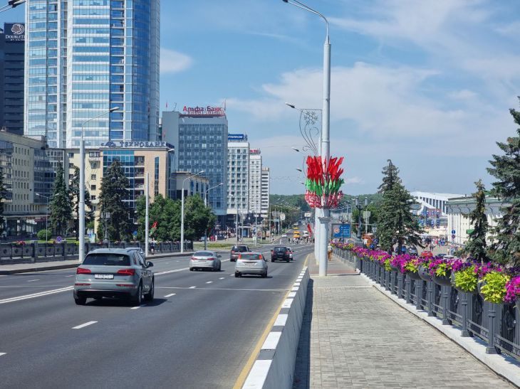 Движение всех видов транспорта ограничат 1 июня на проспекте Победителей в Минске