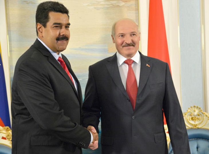 Мадуро позвал Лукашенко на «хороший обед»