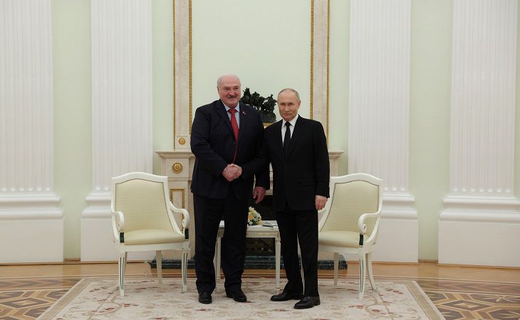 Путин поздравил Лукашенко с Днем Независимости Беларуси, сказал про угрозы и вызовы