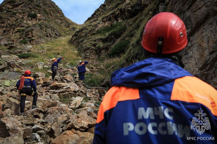 Белорусский турист сорвался со скалы в горах Кабардино-Балкарии