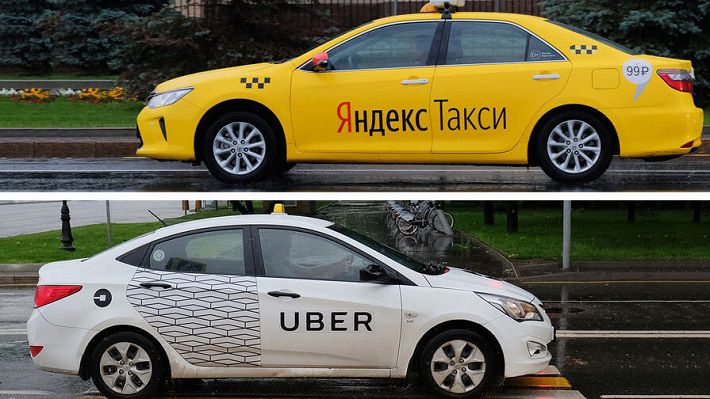 Uber такси машины