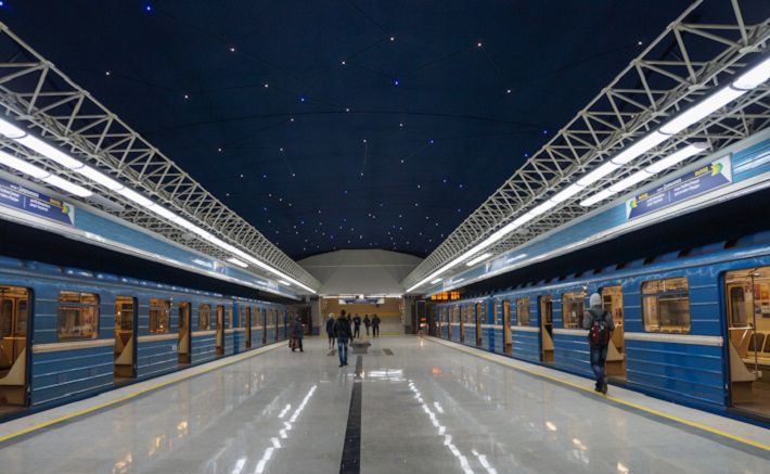 Минск метро немига фото