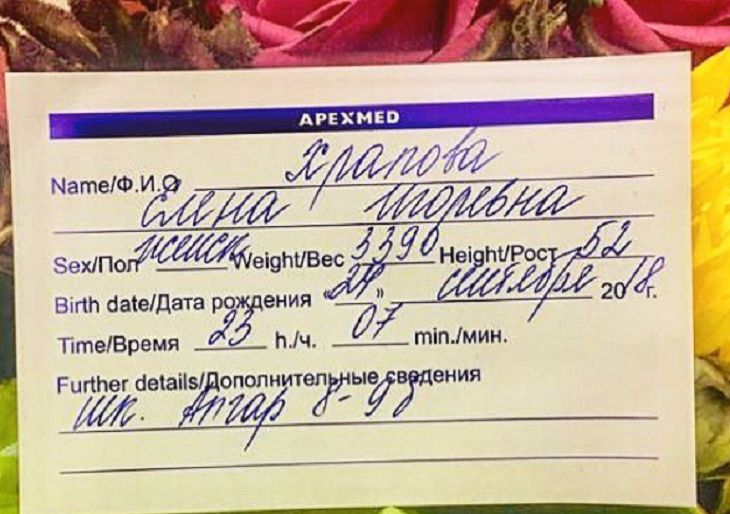 Известная актриса родила бывшему мужу Макеевой