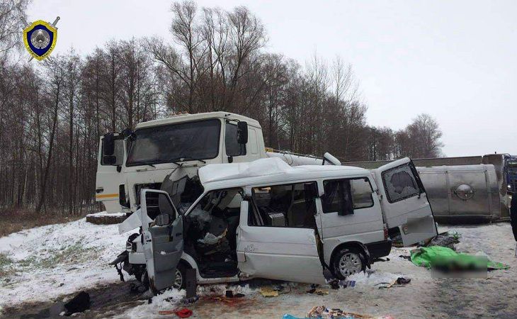 Страшное ДТП в Калинковичском районе: погибли пять человек