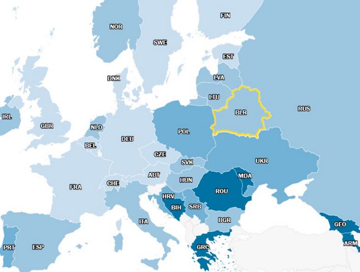 Среди европейских. Уровень религиозности в Европе. Беларусь среди стран Европы. Самые верующие страны Европы. Место Беларуси среди стран Европы по территории.