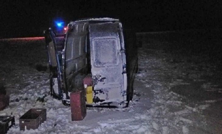 Под Барановичами разбился бус: водитель в больнице