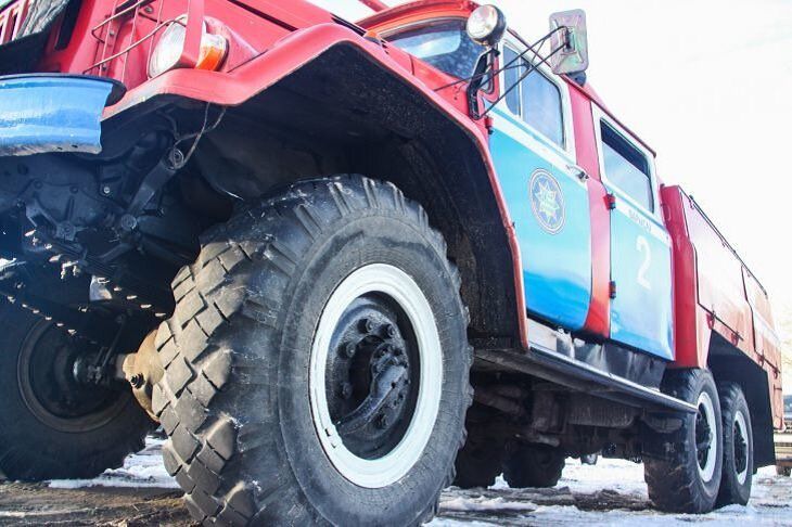 В Столинском районе на пожаре погиб мужчина