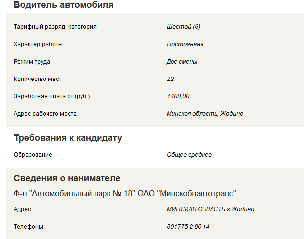 В Жодино ищут работников: платят от 1 400 рублей