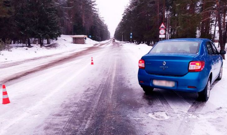 В Новополоцке «Рено Логан» сбил женщину