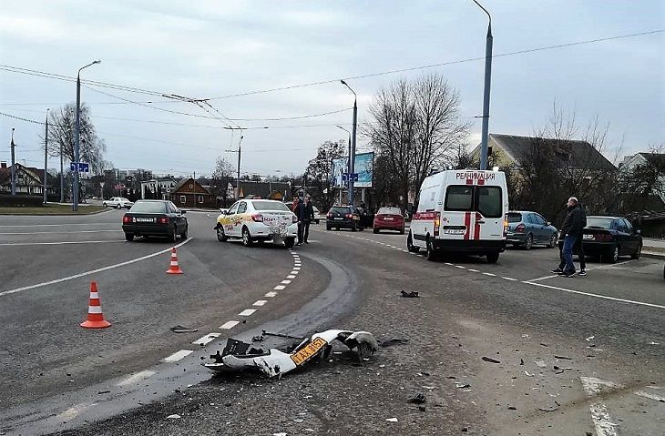 ДТП в Гродно: пострадала школьница 