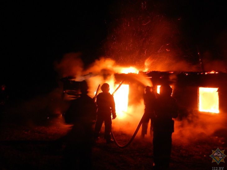 Речицкий район. При пожаре жилого дома погиб мужчина