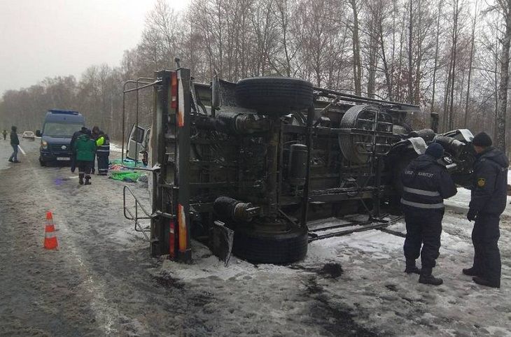 Погибли шестеро. Завершено расследование ДТП под Калинковичами 