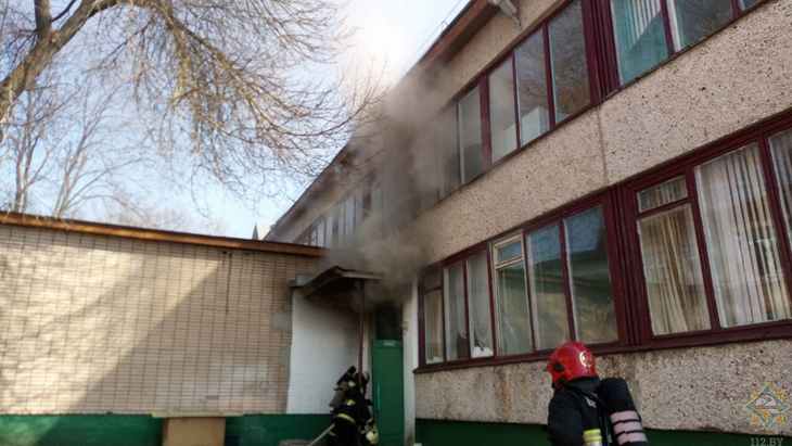 В подвале Центра детского творчества в Минске произошло задымление