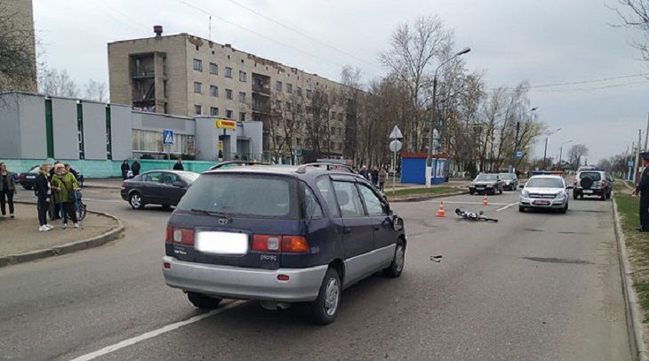 В Жлобине задавили молодую велосипедистку