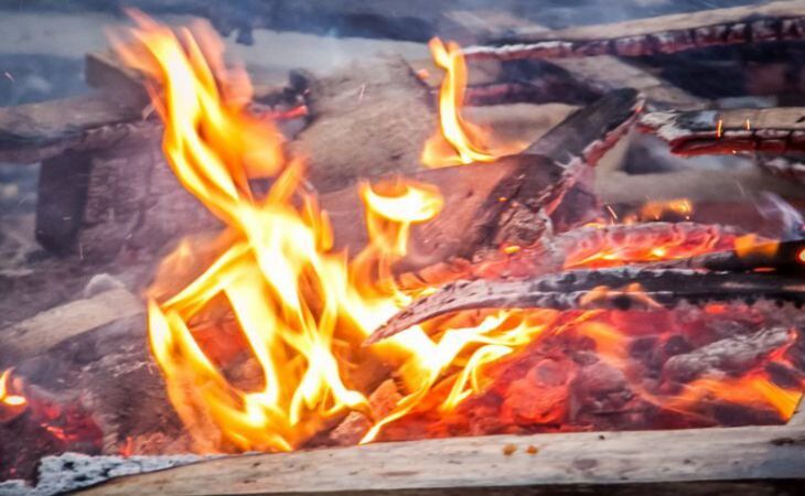 Военный полигон горел под Гродно