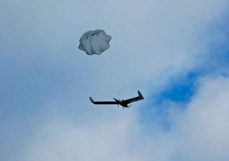 Российские военные ловят беспилотники сетью: это надо видеть