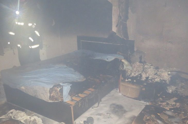 Пожар в Минске: студенты спасли женщину и попали в больницу