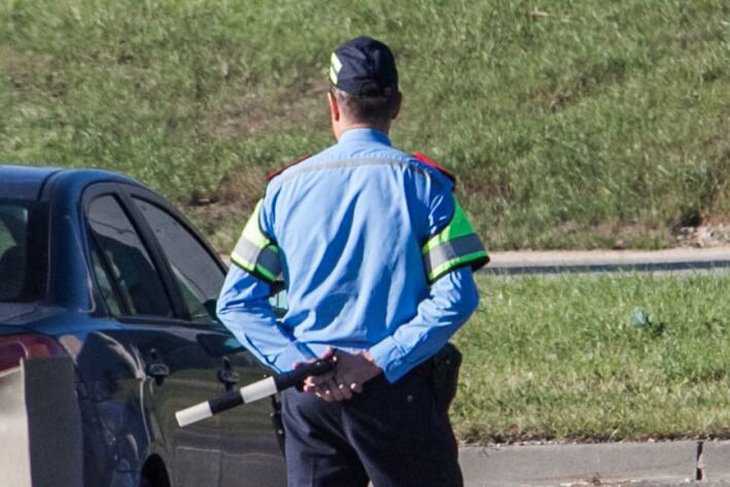 В Гродно сотрудник ГАИ, находясь в отпуске, задержал очень пьяного водителя