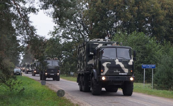 По белорусским дорогам пройдет военная техника