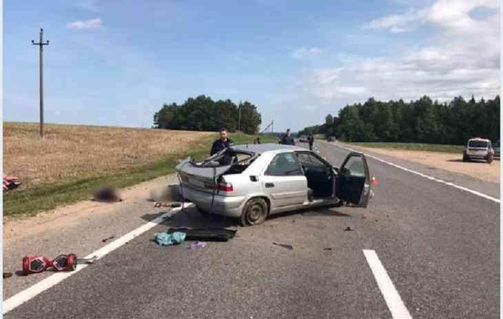 Жуткое ДТП под Ошмянами: погибли двое, один ранен 