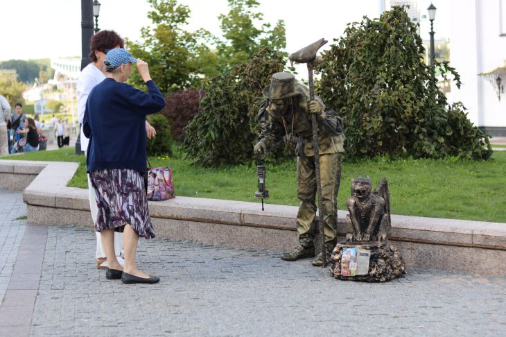 Капизняк, сало и рушники. Посмотрите, как проходит День украинской культуры в Минске