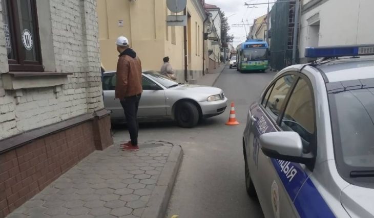 В Гродно водитель Audi сбил пешехода. У того - перелом ноги