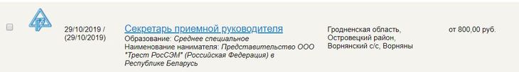 Узнали, может ли секретарь в Беларуси получать 1200 рублей