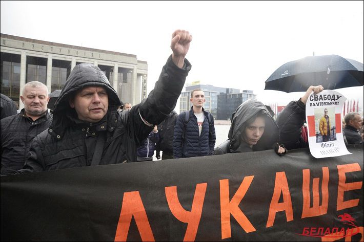 После акции Статкевича в Минске начались задержания?