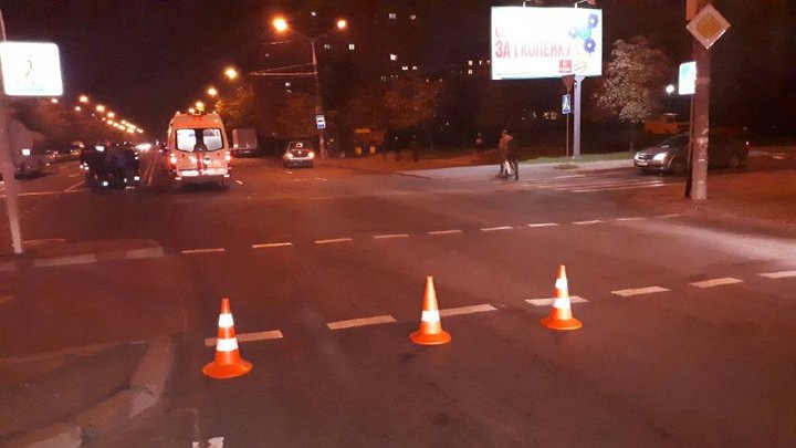 Нетрезвого пешехода сбила машина в Минске