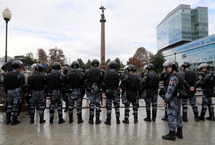 В Москве — новая акция протеста: более 300 человек задержаны