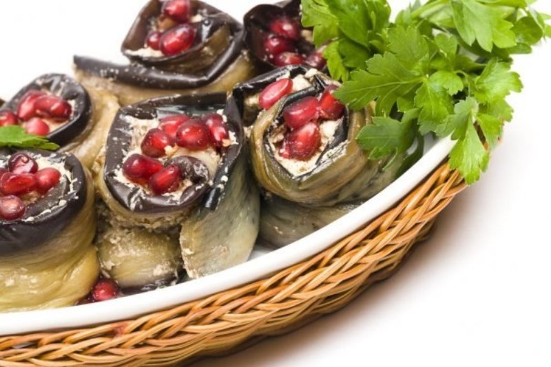 Баклажаны с грецкими орехами по грузински рецепт с фото пошагово