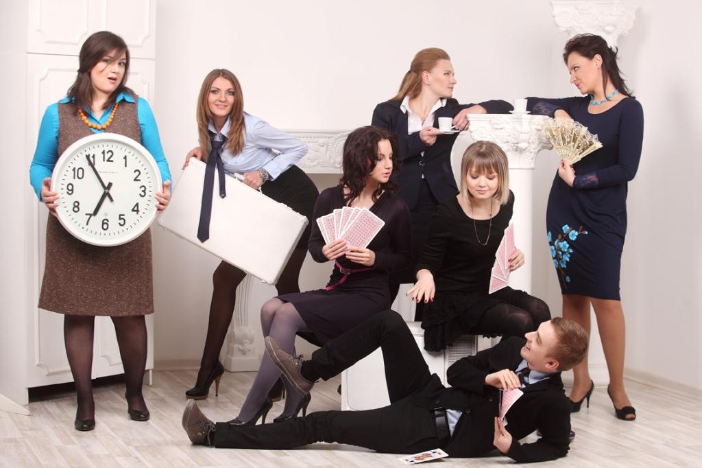 Фото женских коллективов в бухгалтерии