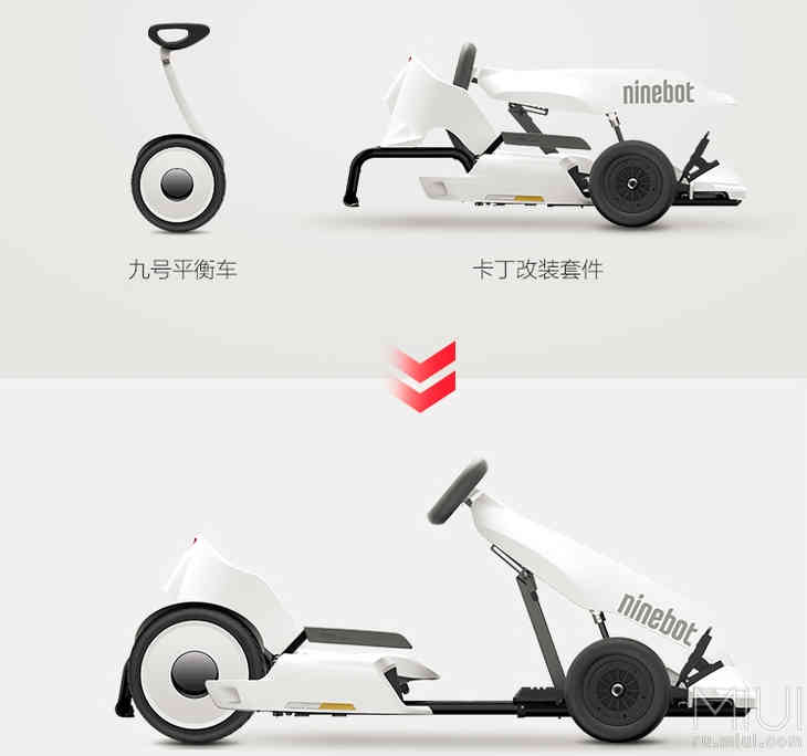 Компания Xiaomi выпустила гоночный карт Ninebot Gokart